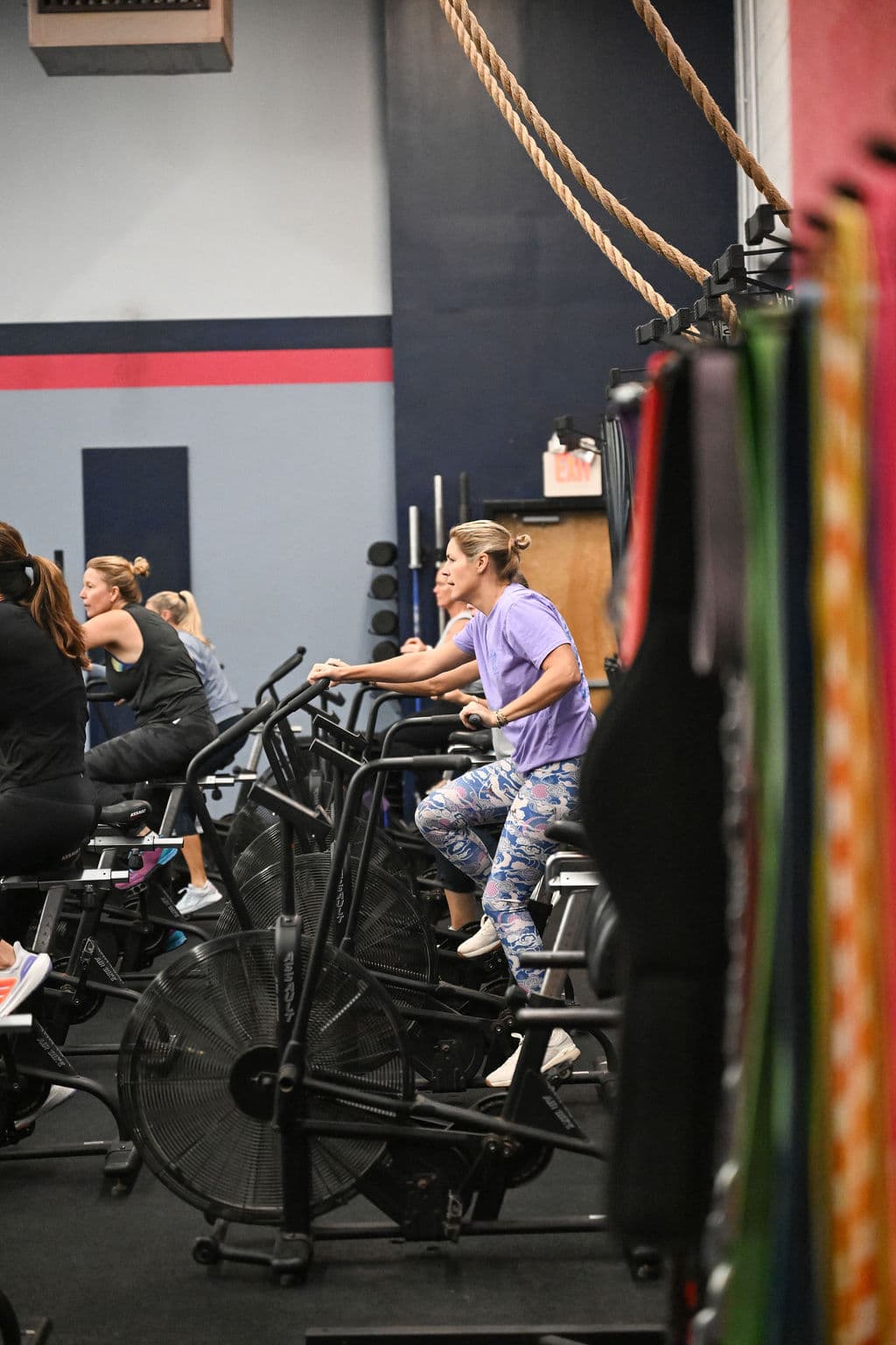 Group fitness class schedule at Monument Fitness gym in Charlestown, MA